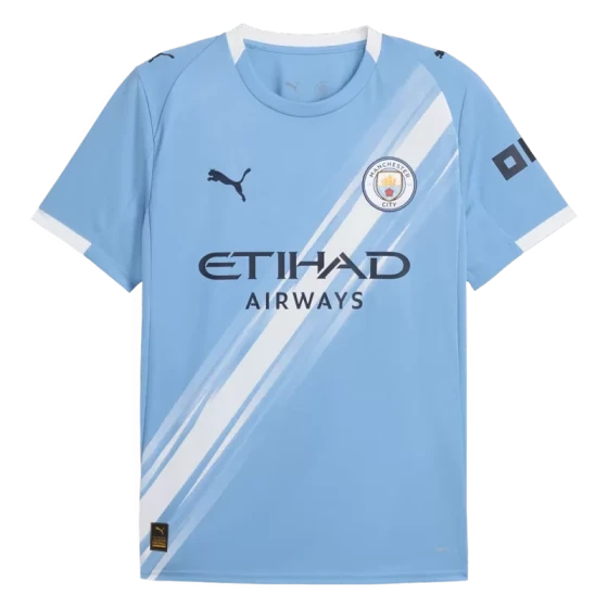 2025-26 Manchester City Shirt Home Soccer Jersey -Fan Version